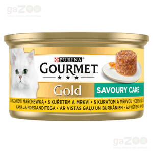 GOURMET Gold Savoury Cake s kuraťom a mrkvou 85g