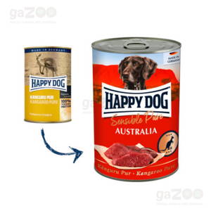 VÝPREDAJ  HAPPY DOG Känguru Pur Australia 400g EXP 09.03.24