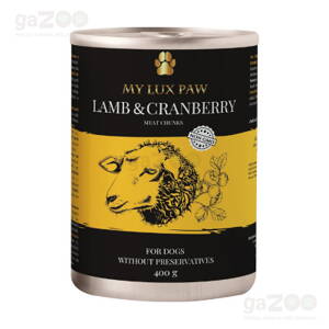 My Lux Paw Lamb and Cranberry 400g