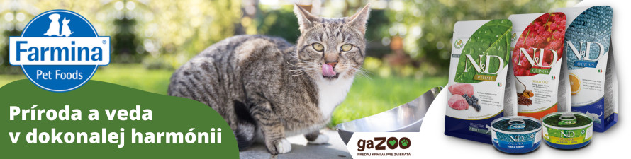 Farmina N&D cat, kvalitné krmivá pre mačky
