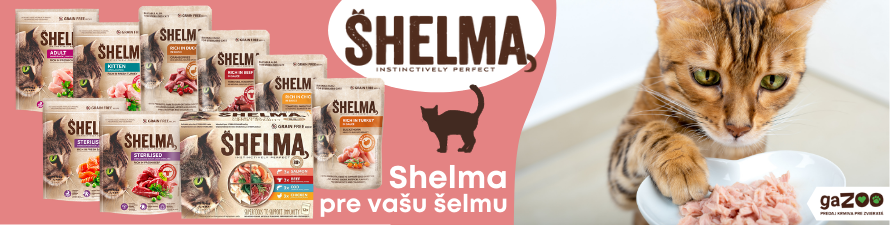 Shelma - kvalitné krmivo pre vašu šelmu