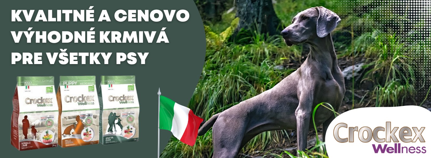 Doprajte Vášmu psovi kvalitu značky Crockex