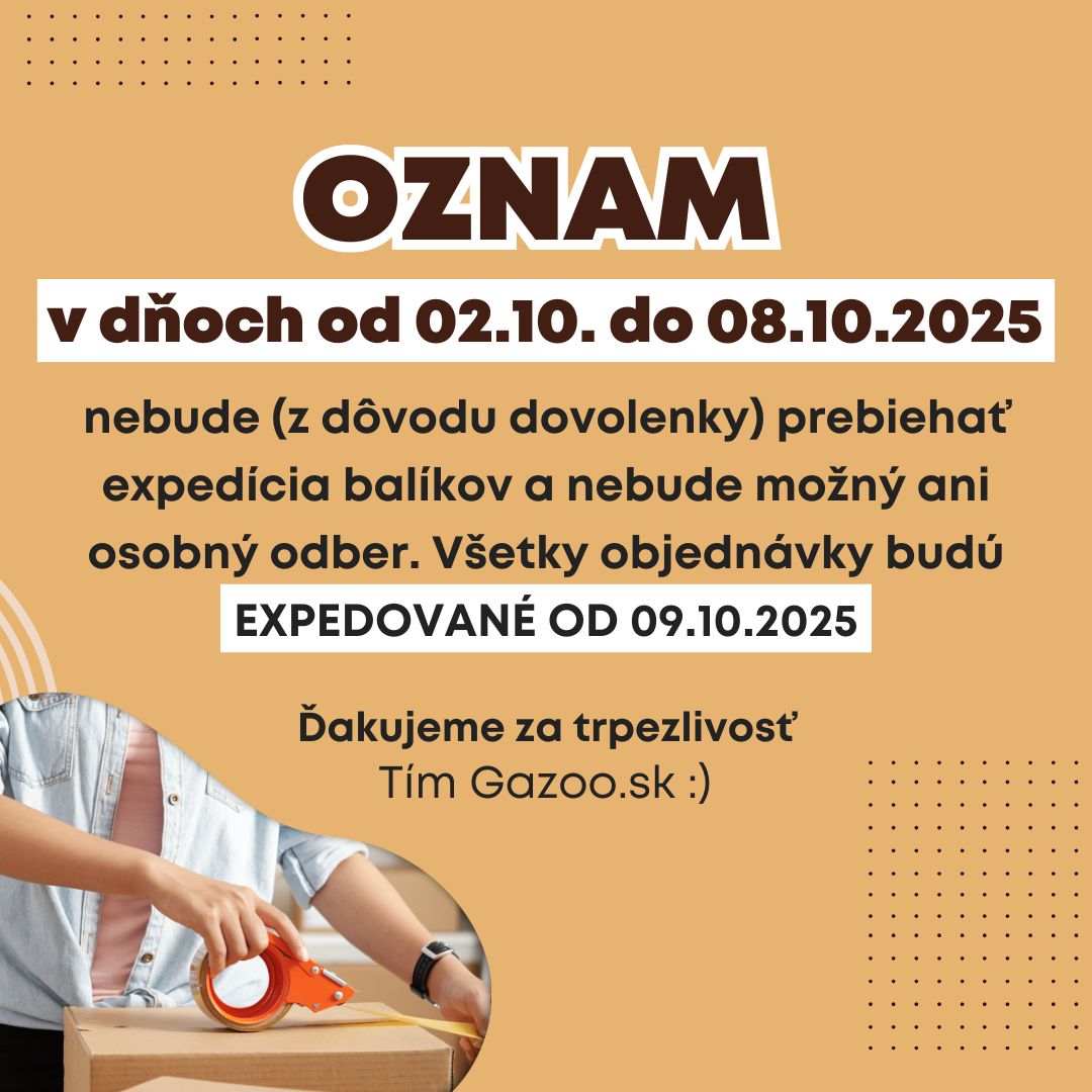 V rámci čerpania dovolenky odosielame balíky neskôr