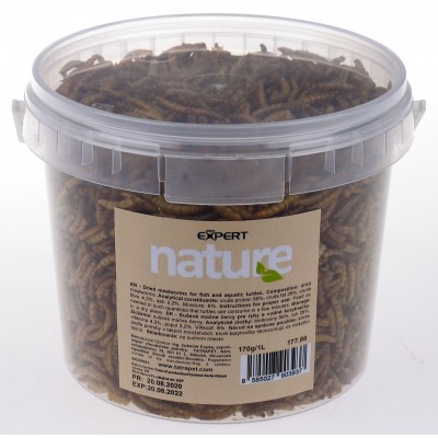 PET EXPERT Nature Sušené múčne červy 1L