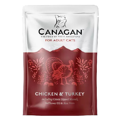 VÝPREDAJ CANAGAN kaps. Chicken & Turkey 85g EXP 08.05.25