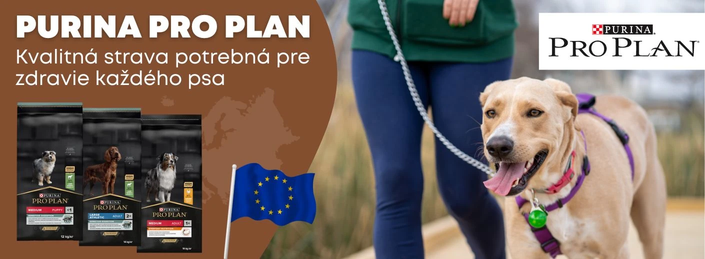 Pro Plan – vyvážené a výživné krmivo pre psov s vedecky overenými receptúrami pre zdravie a vitalitu.