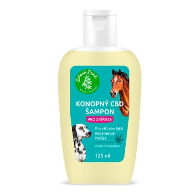 ZELENA ZEME Šapmón pre zvieratá s CBD 125ml