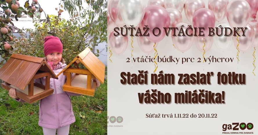 Súťaž o krmítka pre vtáčiky