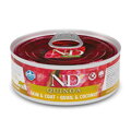 N&D cat Quinoa Quail & Coconut konzerva 80g