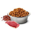 Kompletné prémiové krmivo pre mačky po sterilizácii - kastrácii, s kačacím mäsom, pre dospelé mačky.