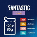 FELIX Fantastic mixovaný výber hydina/hovädzie/tuniak/losos 120x85g