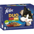 FELIX Fantastic Duo - lahodný výber mäsový so zeleninou 12x85g