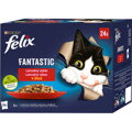 FELIX Fantastic lahodný výber v želé kura/hovädzie/králik/jahňa 24x85g