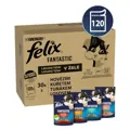 FELIX Fantastic mixovaný výber hydina/hovädzie/tuniak/losos 120x85g