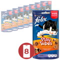 FELIX Play Tubes kura a pečeň 8x50g