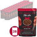 FITMIN cat For Life hovädzia kapsička pre mačky 28x85g