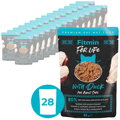 FITMIN cat For Life kačacia kapsička pre mačky 28x85g