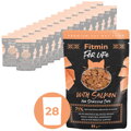FITMIN cat For Life lososová kapsička pre sterilné mačky 28x85g