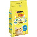Kompletné krmivo s lososom Friskies adult cat pre dospelé mačky. Granule pre mačacie mlsné jazýčky.