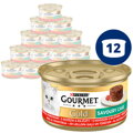 GOURMET Gold Savoury Cake s hovädzím a rajčinami 12x85g