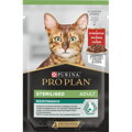 PURINA PRO PLAN Cat Adult Sterilized Hovädzie kapsička 26x85g