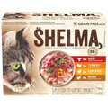 SHELMA kapsičky kuracie, hovädzie, morčacie a kačacie 12x85g