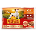 PROPESKO Dog kúsky v omáčke 4x100g