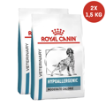 Royal Canin Veterinary Health Nutrition Dog Hypoallergenic Moderate Calorie 2 x 1,5 kg