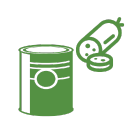 Konzervy a salámy pre psov