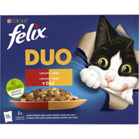 Kapsičky pre mačky Felix fantastic duo, lahodné vlhké krmivo pre mačky.