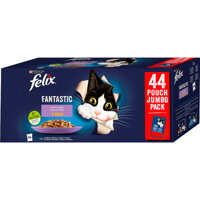FELIX Fantastic mixovaný výber kompletné krmivo pre dospelé mačky.