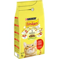 Kompletné vyvážené granule pre mačky s hovädzím a kuraťom. Kvalitné krmivo za super cenu.