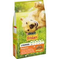 Kompletné krmivo FRISKIES Balance pre dospelých psov. Kvalitné a vyvážené krmivo.