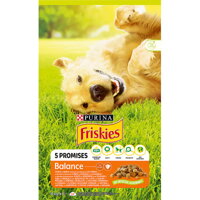 Kompletné krmivo FRISKIES Balance pre dospelých psov. Kvalitné a vyvážené krmivo.