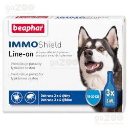 BEAPHAR Line-on IMMO Shield pre psy M 3x3ml