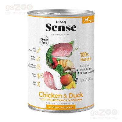 DIBAQ SENSE Adult Chicken & Duck 380g
