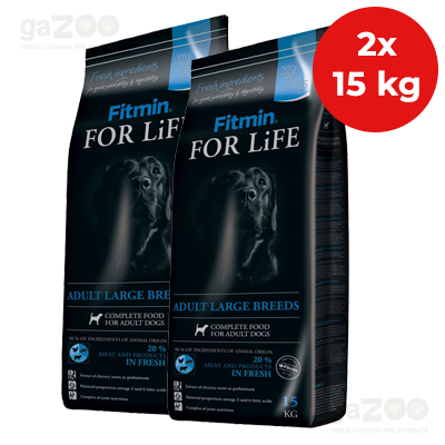 FITMIN dog For Life Adult Large Breed 2x15kg