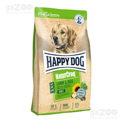 HAPPY DOG Naturcroq Lamm & Reis 15kg