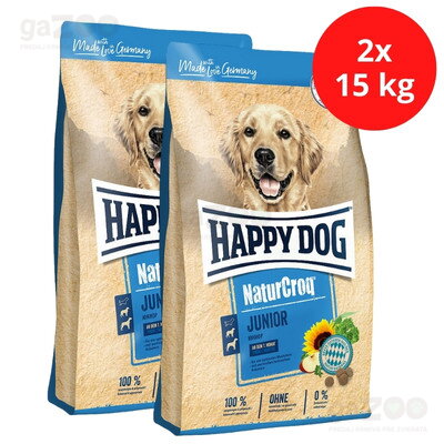 HAPPY DOG NaturCroq Junior 2x15kg