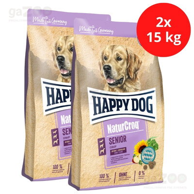 HAPPY DOG Naturcroq Senior 2x15kg