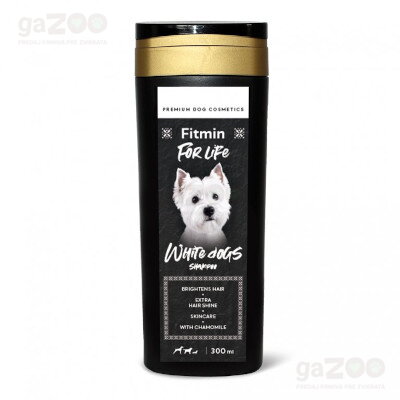 FITMIN For Life White Dogs šampón pre psy 300 ml