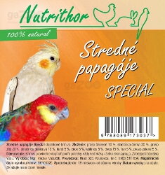 NUTRITHOR Stredné papagáje Special