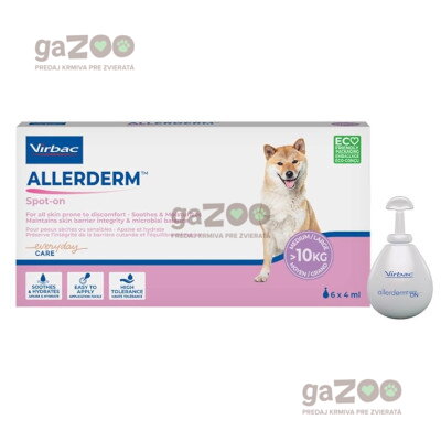 ALLERDERM Spot-on pre stredných a veľkých psov nad 10 kg, 6x4ml
