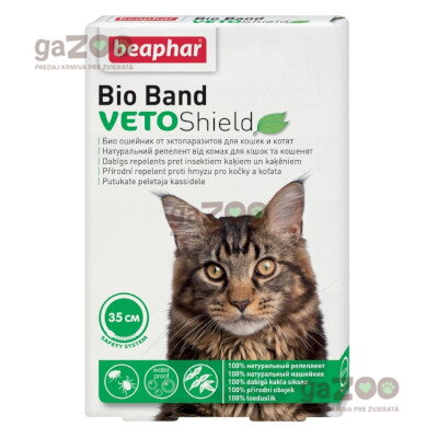 BEAPHAR Bio Band VETO shield pre mačky 35 cm