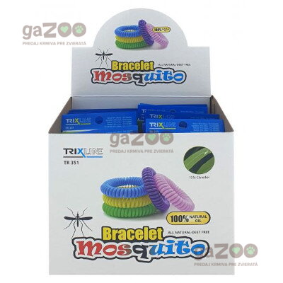 BONUS TRIXLINE Náramok proti komárom TR 351 1ks