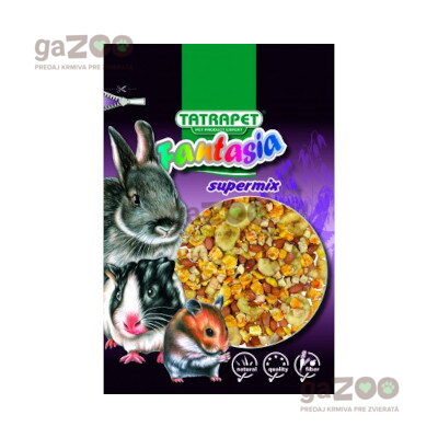  DOPREDAJ  FANTASIA Supermix Vital krmivo pre hlodavce 200g EXP 27.08.25