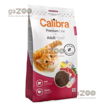 CALIBRA Cat Premium Line Adult Beef 2kg