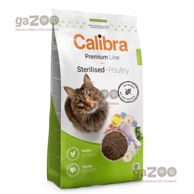 CALIBRA Cat Premium Line Sterilised Poultry 2kg