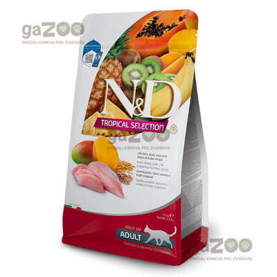 N&D cat TROPICAL SELECTION (AG) Adult Chicken 1,5kg