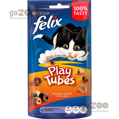 FELIX Play Tubes kura a pečeň 50g